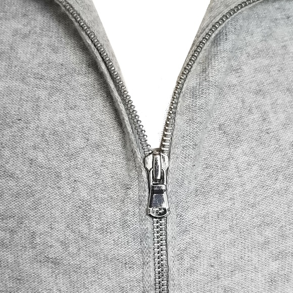 Adam by Adam Lippes Cashmere Zip Cardigan Sweater - Picture 3 of 4